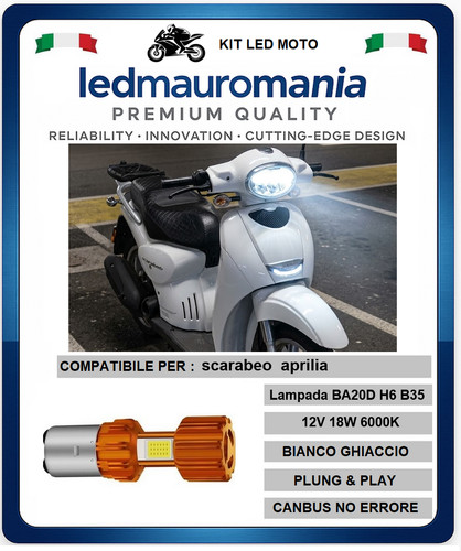 Lampada led scarabeo aprilia - led,